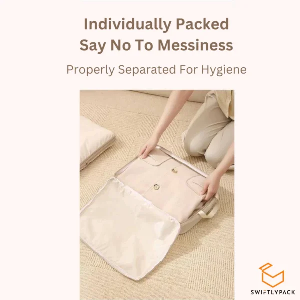 กระเป๋าเก็บของสําหรับเดินทางแบบบีบอัดได้ Sub-Packing
